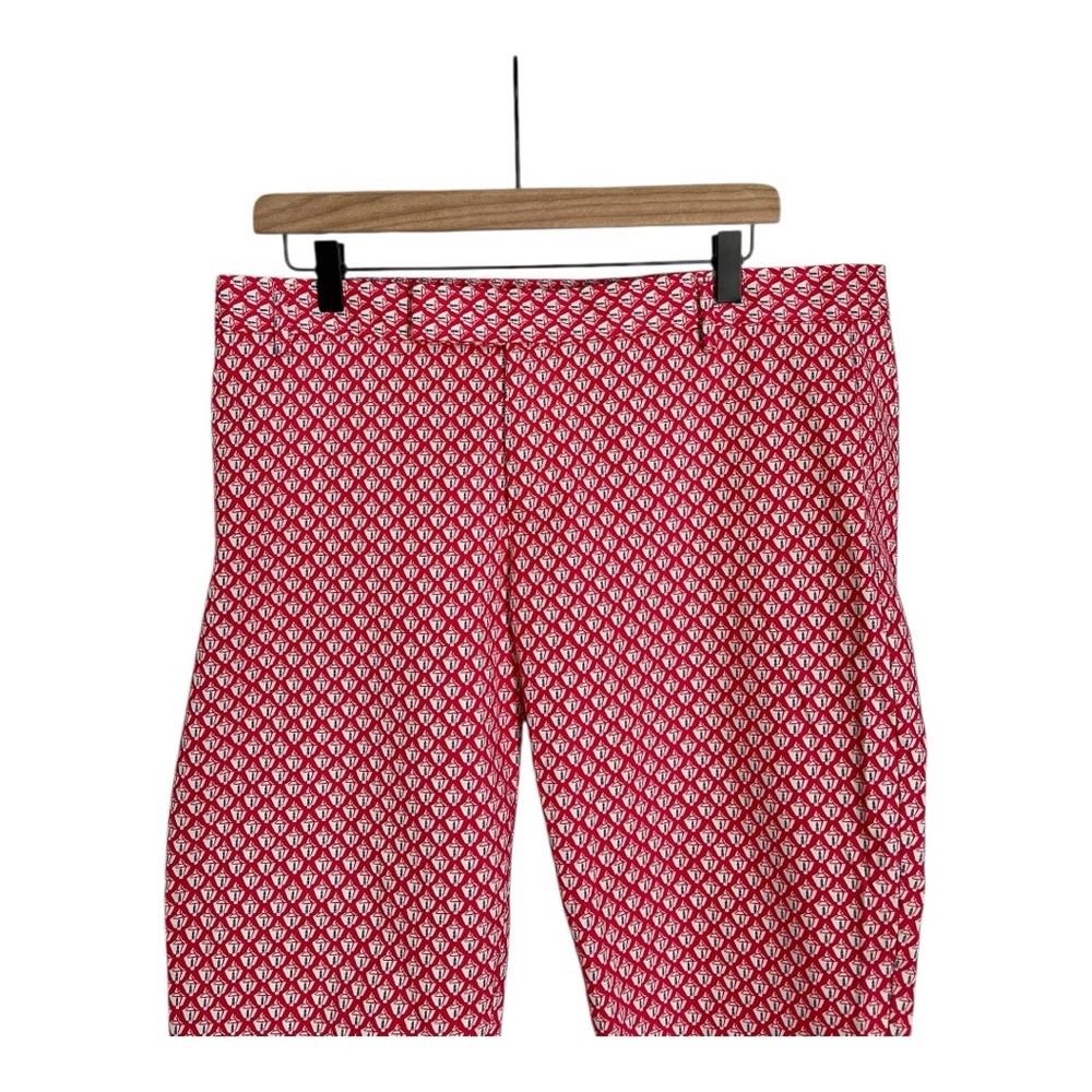 Gap Slim Cropped Lantern Pattern Pants - image 4